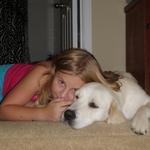 Lydia and Tassel relaxing at home (2011)